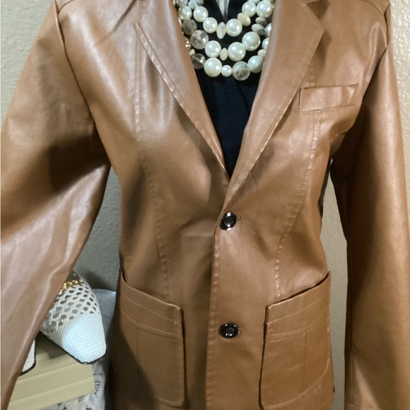 Women's or Man Brown Jacket - Picture 4 of 10